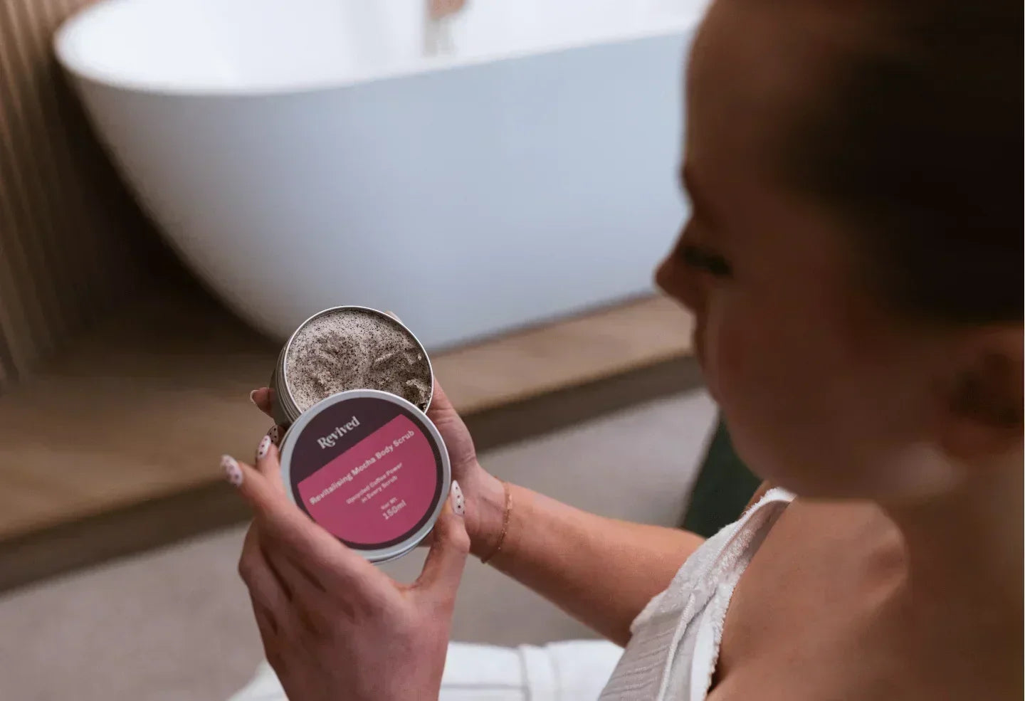 Discover Our Revitalising Mocha Body Scrub